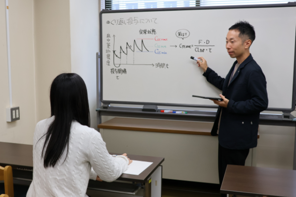 教員によるサポート