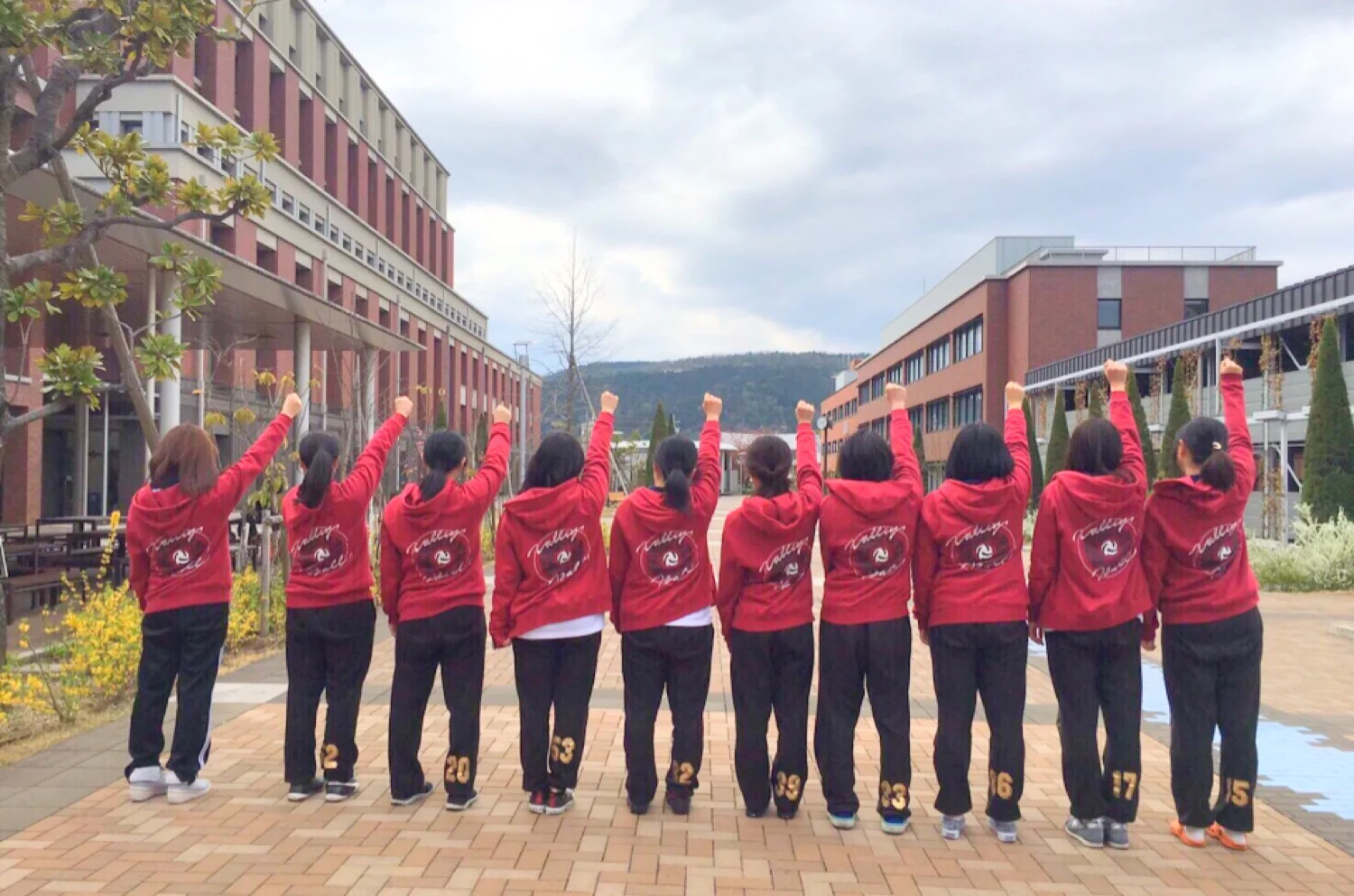 バレーボール部 活動風景01