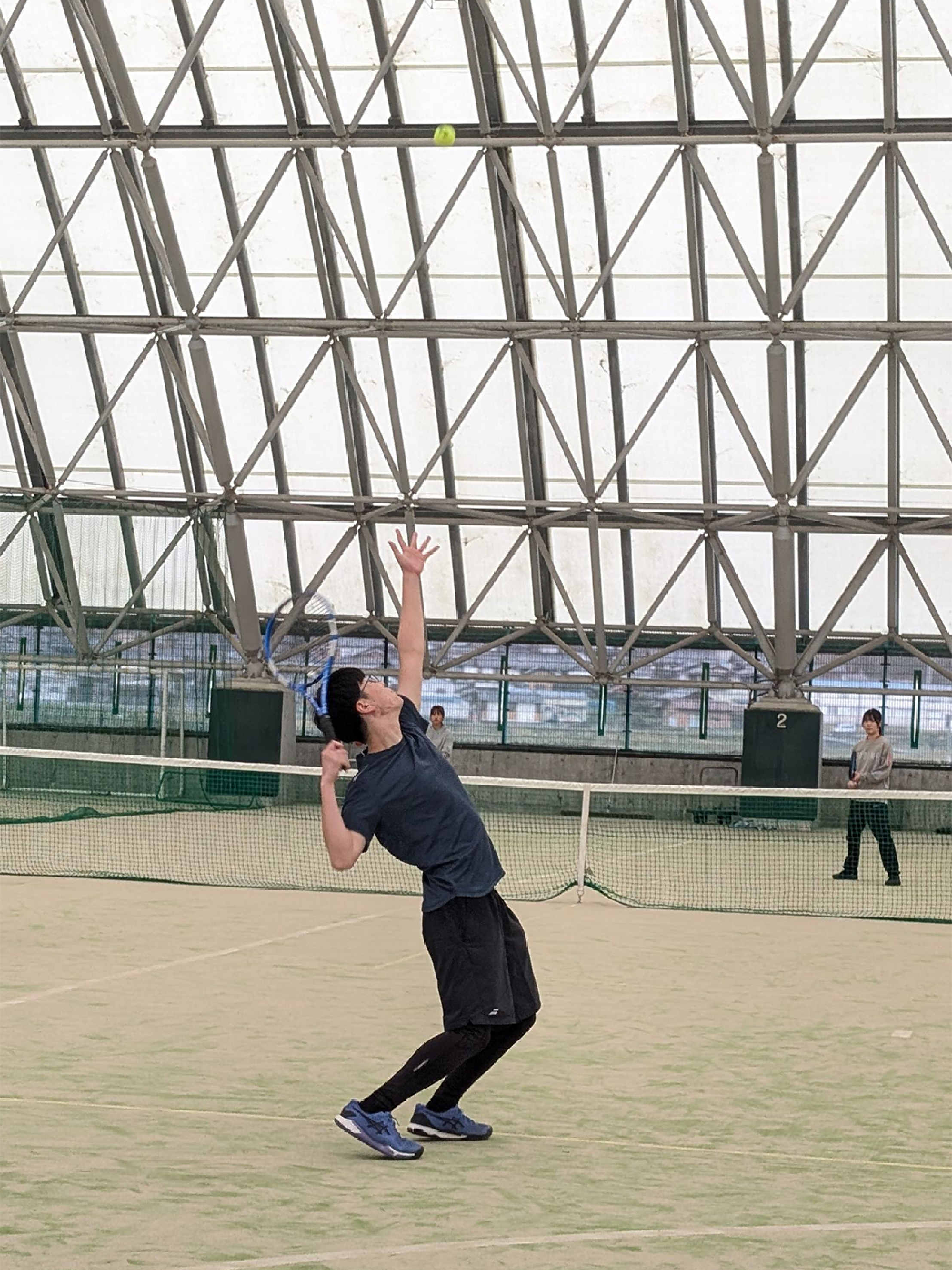 硬式庭球部 活動風景02