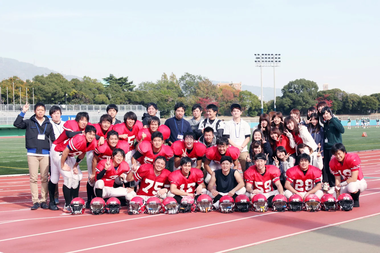 アメリカンフットボール部