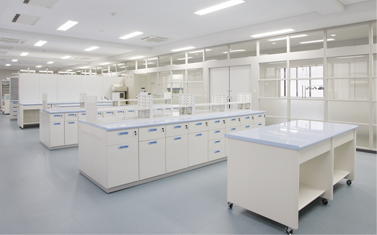 充実した実習・教育施設