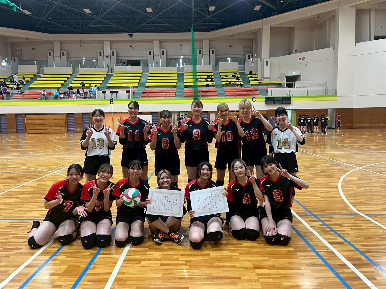 女子バレーボール部